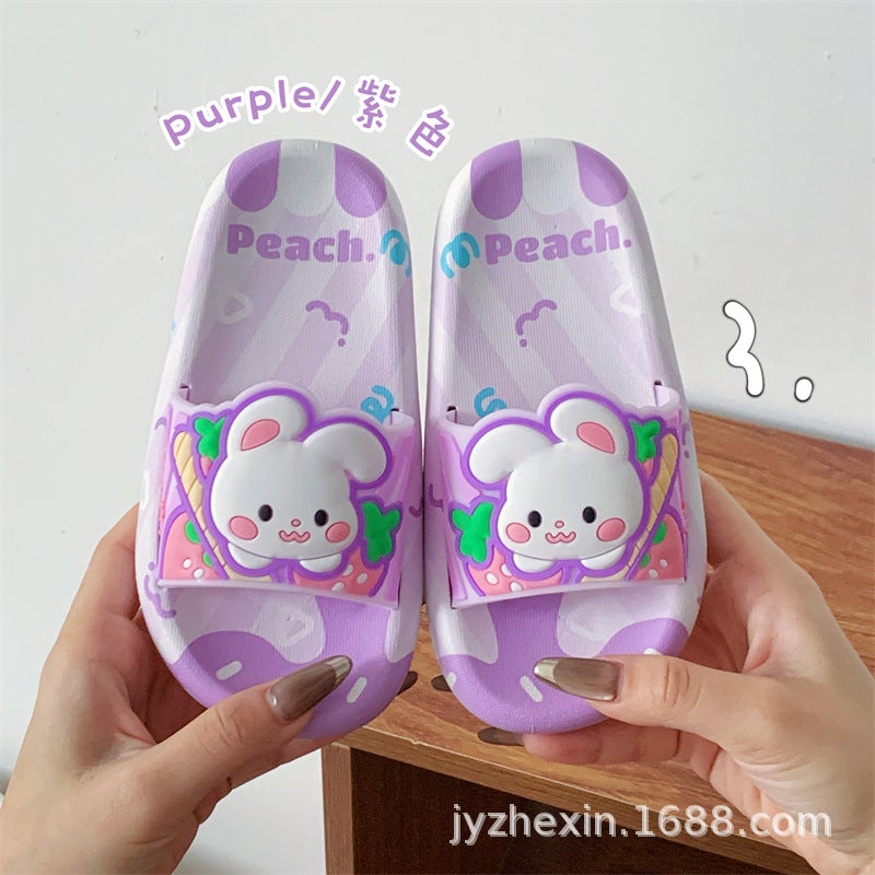 Summer Kidsren'S Slippers For Home, Versatile And Fashionable Baby Indoor And Outdoor Comfortable Non-Slip Soft Slippers - Image 5
