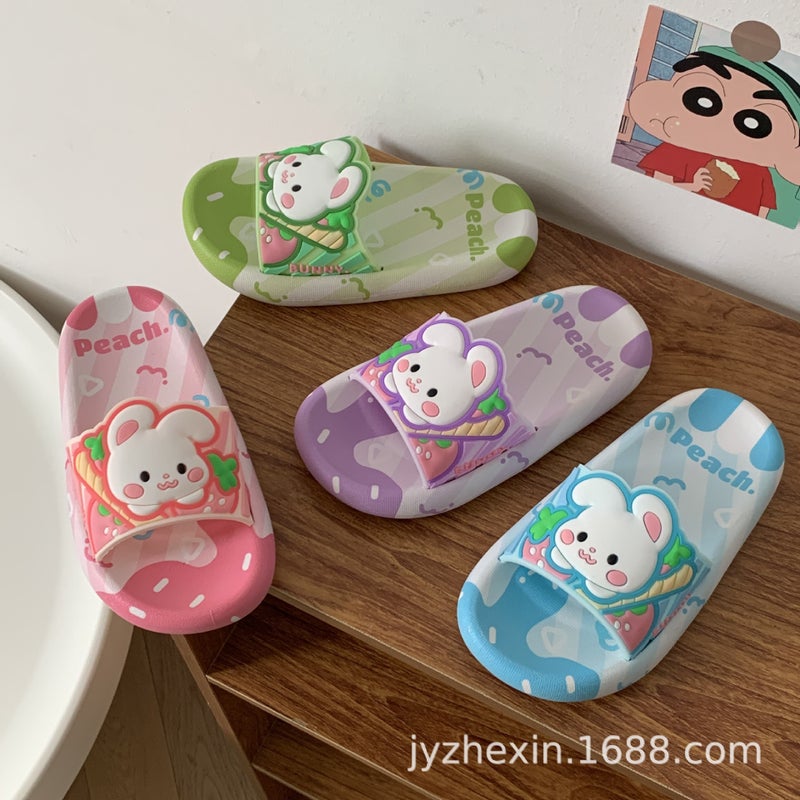Summer Kidsren'S Slippers For Home, Versatile And Fashionable Baby Indoor And Outdoor Comfortable Non-Slip Soft Slippers - Image 2