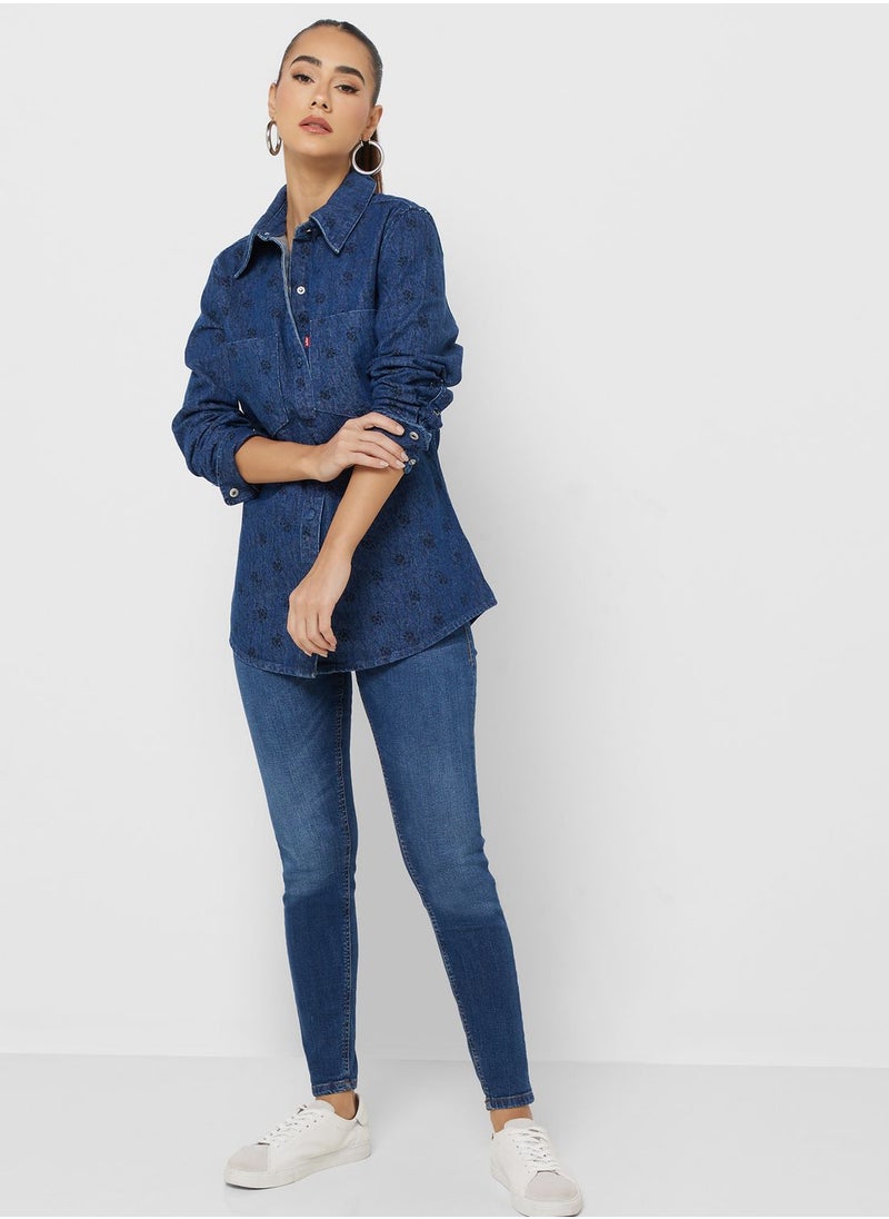Levi's - Double Pocket Detailed Regular Fit Shirt - Image 1