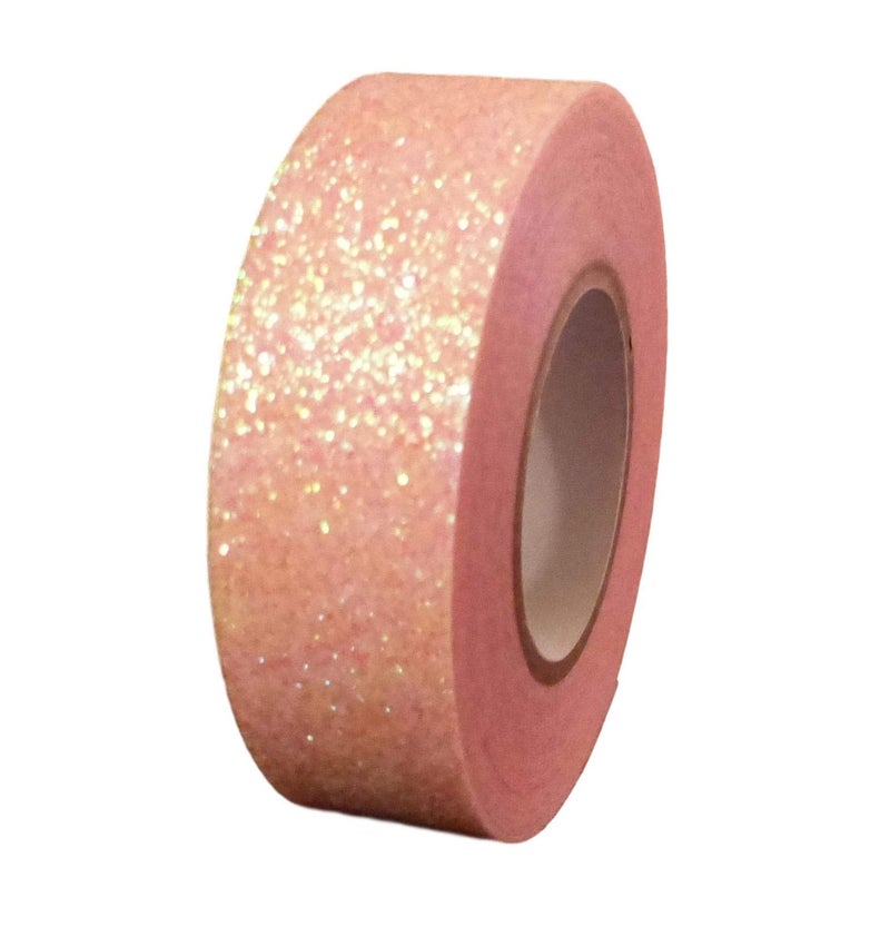 Syntego Glitter Washi Tape 15mm x 10m SelfAdhesive Decorative Tape for Scrapbooking Journaling Card Making Gift Wrap - Image 3