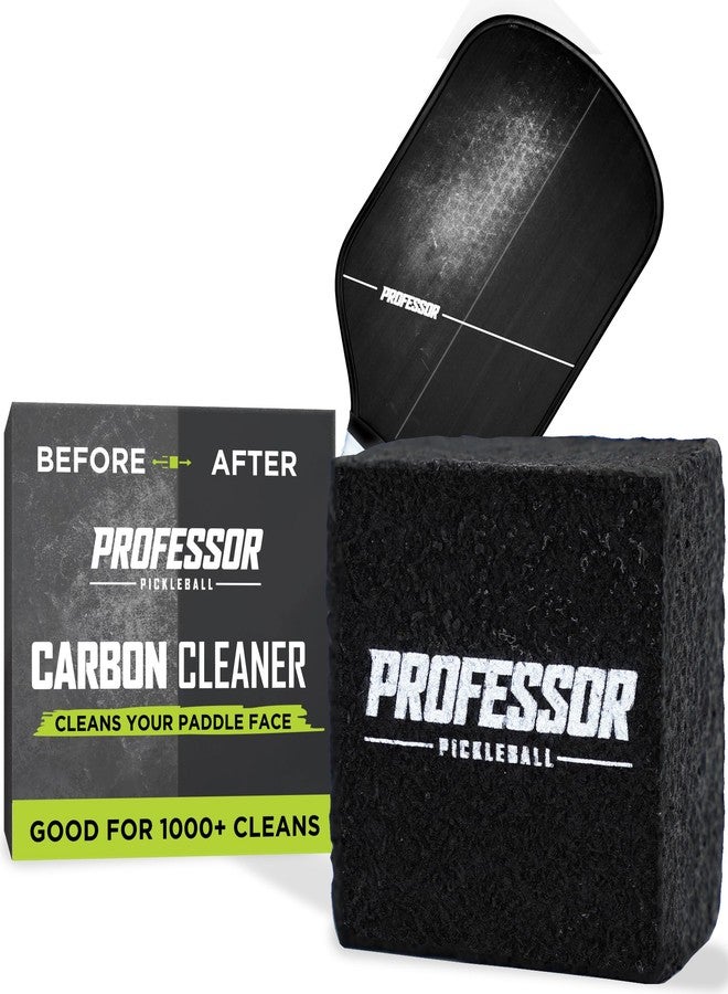 Professor Pickleball Carbon Cleaner, Premium Pickleball Paddle Eraser for Raw Carbon Fiber Paddles, Effortless Residue Removal, Quick & Effective, Eliminates Ball Residue, Dirt, Scratches - Image 1