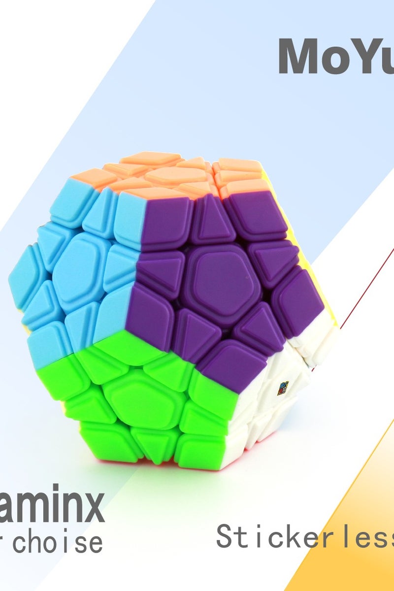 MoYu MoYu Megaminx Speed Cube – 12-Sided Stickerless Puzzle Toy - Image 1