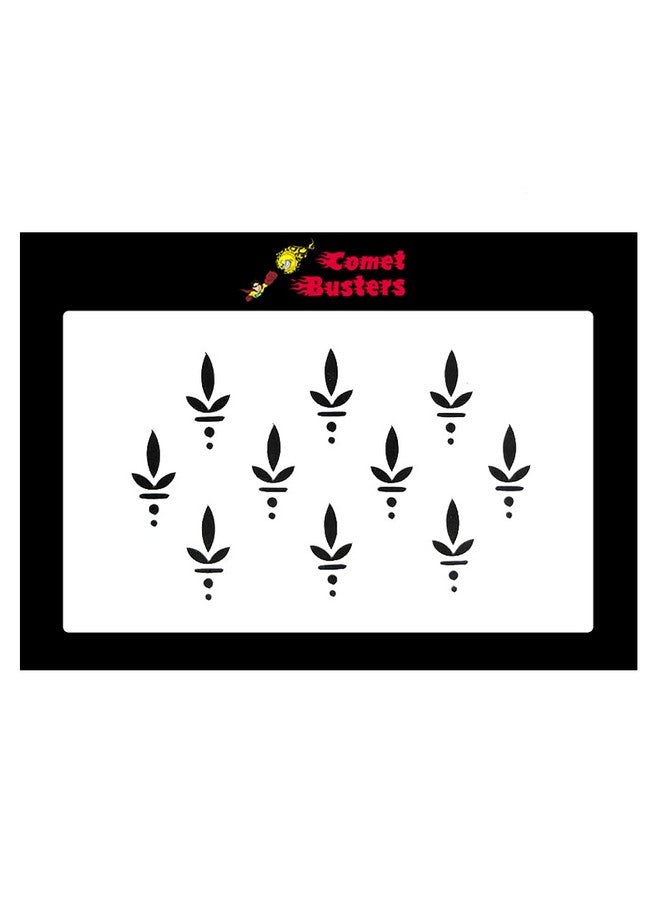 Comet Busters Handcrafted Traditional Black Bindi For Women (Bin399)(14Mm) - Image 3