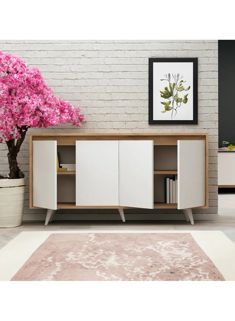 Malazhouse Modern Buffet - MZDB003-W  - Image 3