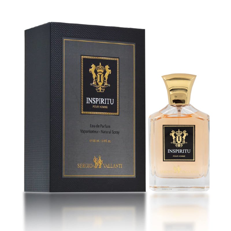 Dumont INSPIRITU POUR HOMME - 3.4oz - Luxury Perfume for Men - Musky & Masculine Fragrance - Long Lasting Cologne Mist & Body Spray Alternative - for Him - Image 1