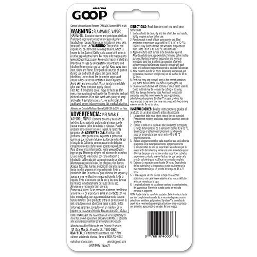 Amazing GOOP 1 oz Eclectic Products 140231 Amazing Goop All Purpose Contact Adhesive and Sealant - Image 2