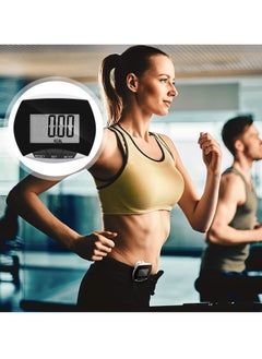 Y&D Portable Pedometer, LCD Digital Display Running Pedometer for Jogging Hiking Walking (2 Pack )  - Image 3