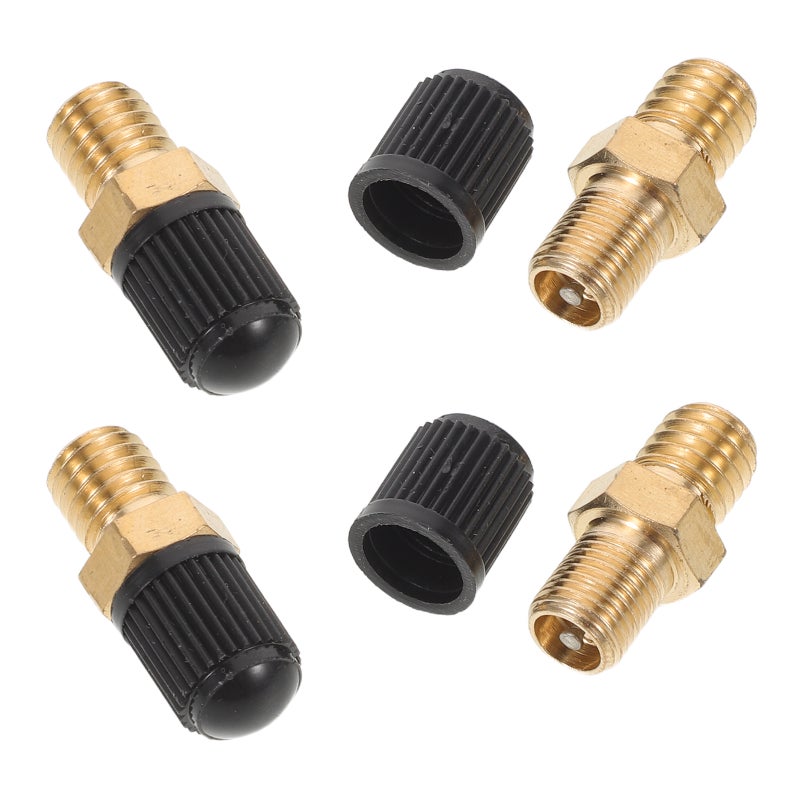 4pcs Car Valve Caps: Universal Tire Valve Stems Caps Universal Stem Covers For Cars Trucks Motorcycles And Bikes Assorted Color - Image 5