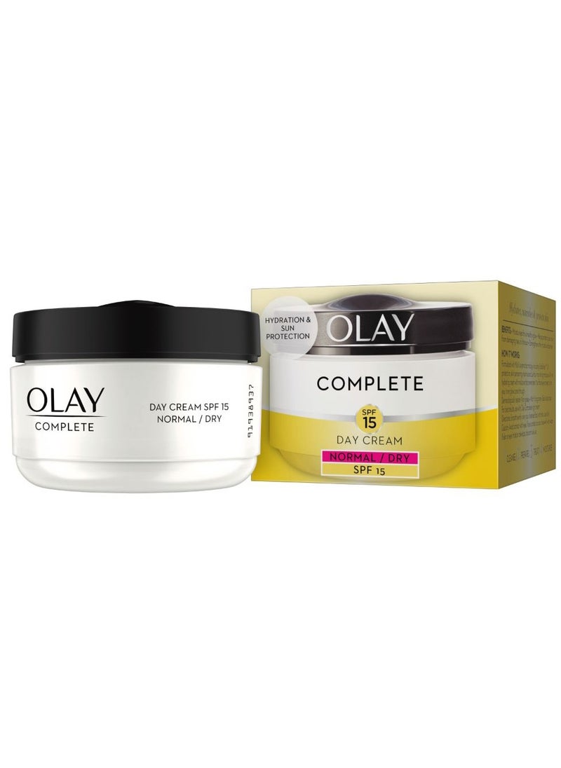 Olay Complete Day Cream SPF15 For Normal To Dry Skin 50ml 