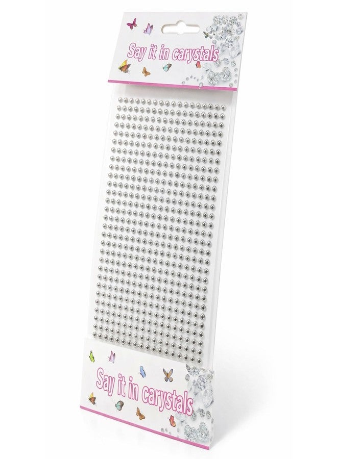VAMA FASHIONS 147 pcs Silver Gem Stone Sticker Fake Nose Pin Non Piercing Stick on Eyebrow Lip Stud Rhinestones Adhesive DIY Face Jewelry Gems For Women & Girls (3mm Sticker Nose Pin) - Image 5