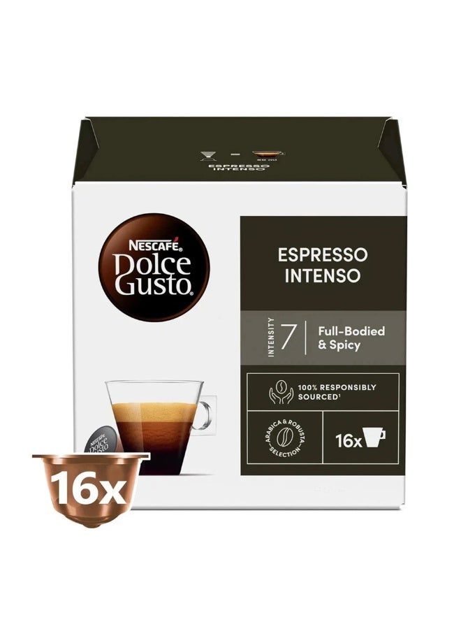 NESCAFÉ DOLCE GUSTO Espresso Intenso Coffee 16 Capsules