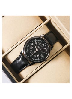 Long Men Watch Organizer Case For Men Watch Travel Storage Box For Women 6 Slot PU Leather Watch Display Holder Black leather - pzsku/Z899689BD47A71F274C89Z/45/_/1698618172/6b3312b0-4cf7-47b9-9583-0fcf104a1f0a