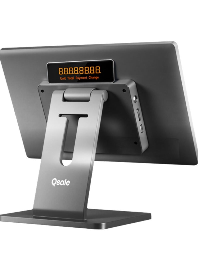 NCTS W585 QSALE W SERIES POS System – Intel Core i5-1235U – 12th Generation | 8GB DDR4 RAM / 512GB NVMe M.2 | Windows 11 Pro/ WIFI & LAN/ 1 Year Warranty silver - Image 3