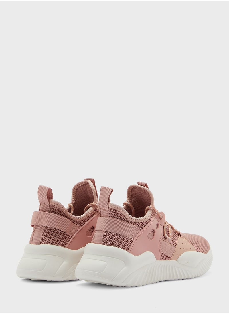 Ginger - Sporty Side Detail Sneakers - Image 1