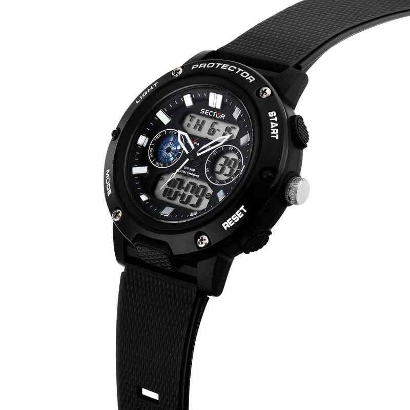 Sector  EX-44 collection Men's Black Plastic watch - R3251292001 for Men | Best Price UAE