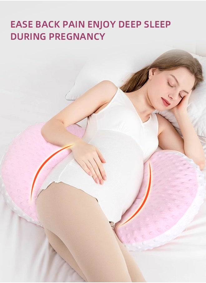 Maternity Pillow Pregnancy Pillow for Sleeping Adjustable Body Pillow With Detachable Washable Cover Soft Waist Support Pillow for Side Sleeper Back Leg Belly Hip - pzsku/Z8996A59DF79CB4559897Z/45/_/1728120079/5e907878-9442-46c0-ac5e-00a0ecff5d73