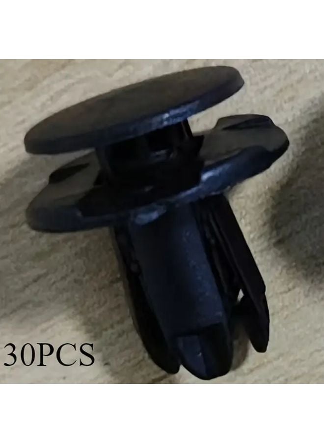 30pcs Push Type Fender Liner Retainer Clips For Hyundai And Kia Models Durable Nylon - Image 1