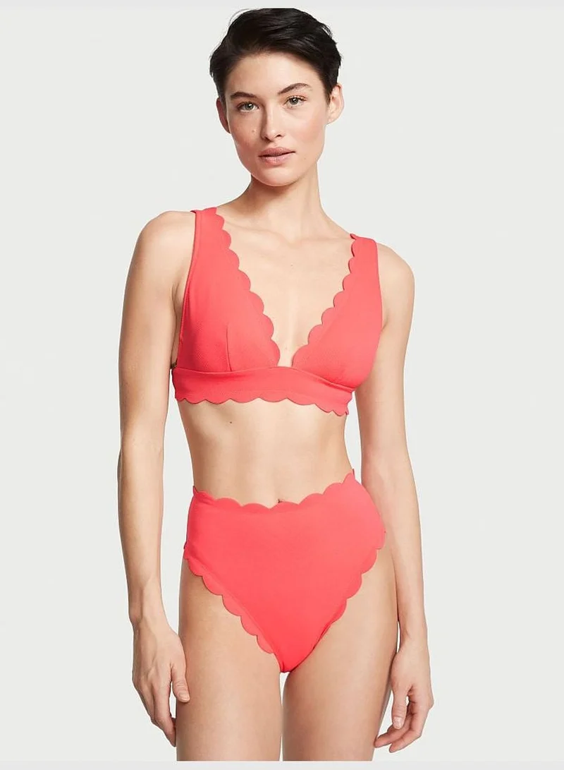 Victoria's Secret Scallop High-Waist Cheeky Bikini Bottom