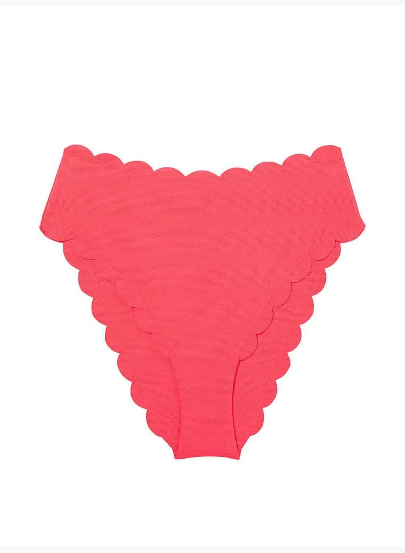 Victoria's Secret Scallop High-Waist Cheeky Bikini Bottom