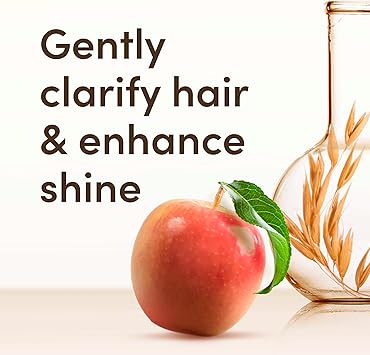 Aveeno Clarify and Shine Apple Cider Vinegar Scalp Soothing Shampoo for all Hair Types 300ml - Image 3