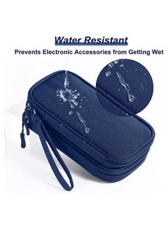 Y&D Electronics Accessories Organizer Small Carrying Case Bag Portable Cable Storage Pouch Travel Gadgets for Keeping Power Cord Charger Cables Wireless Mouse  - Image 4