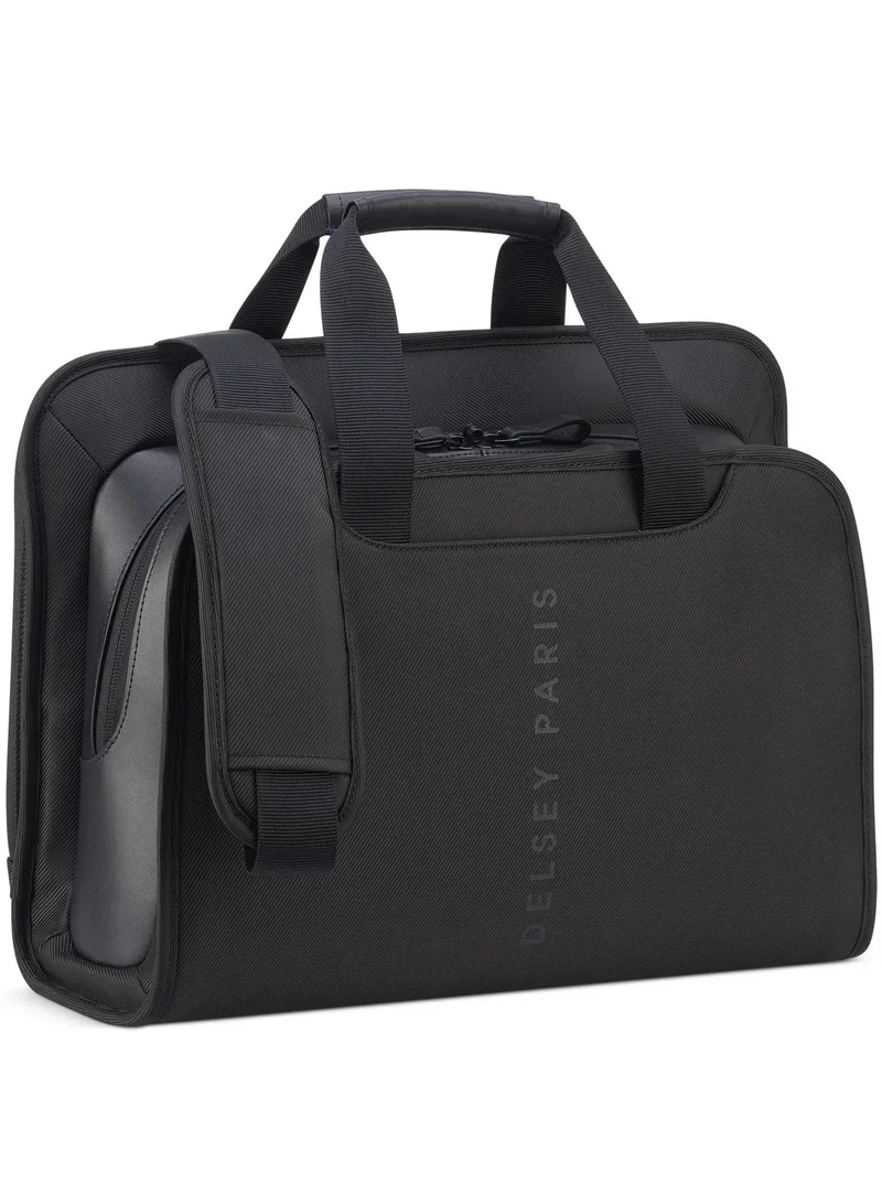 DELSEY Paris Arche 15.6 inch 2 Compartment Laptop Protection Satchel - Black