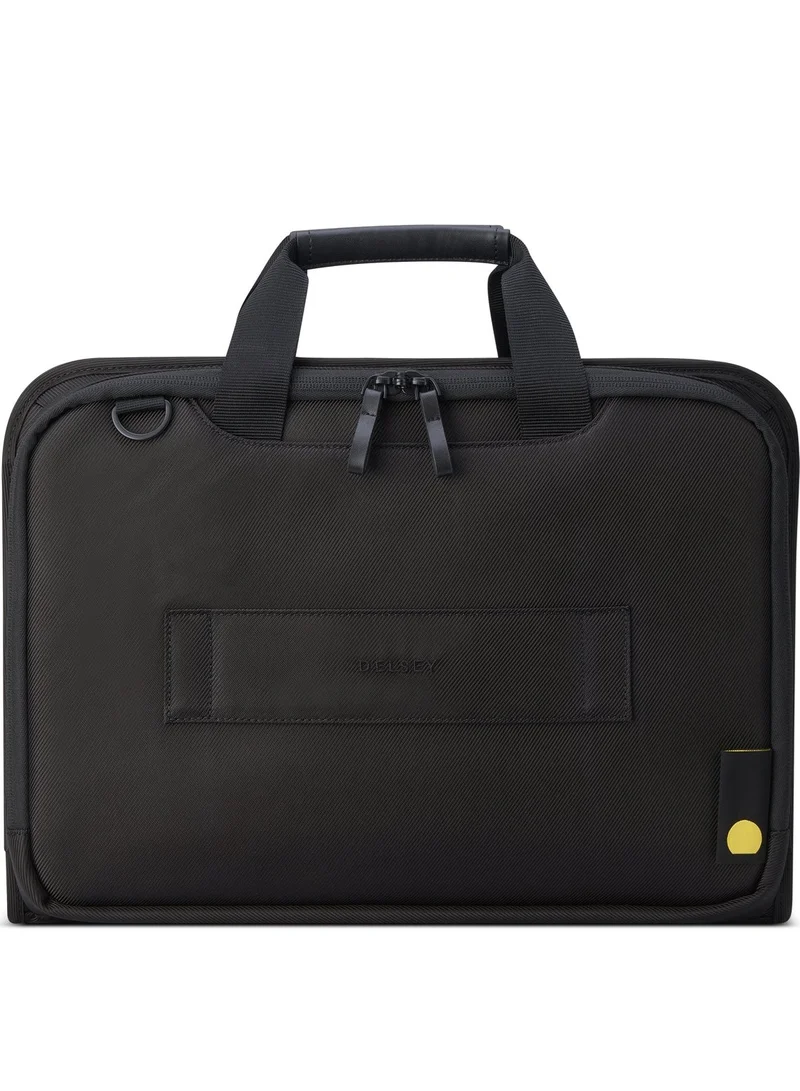 DELSEY Paris Arche 15.6 inch 2 Compartment Laptop Protection Satchel - Black