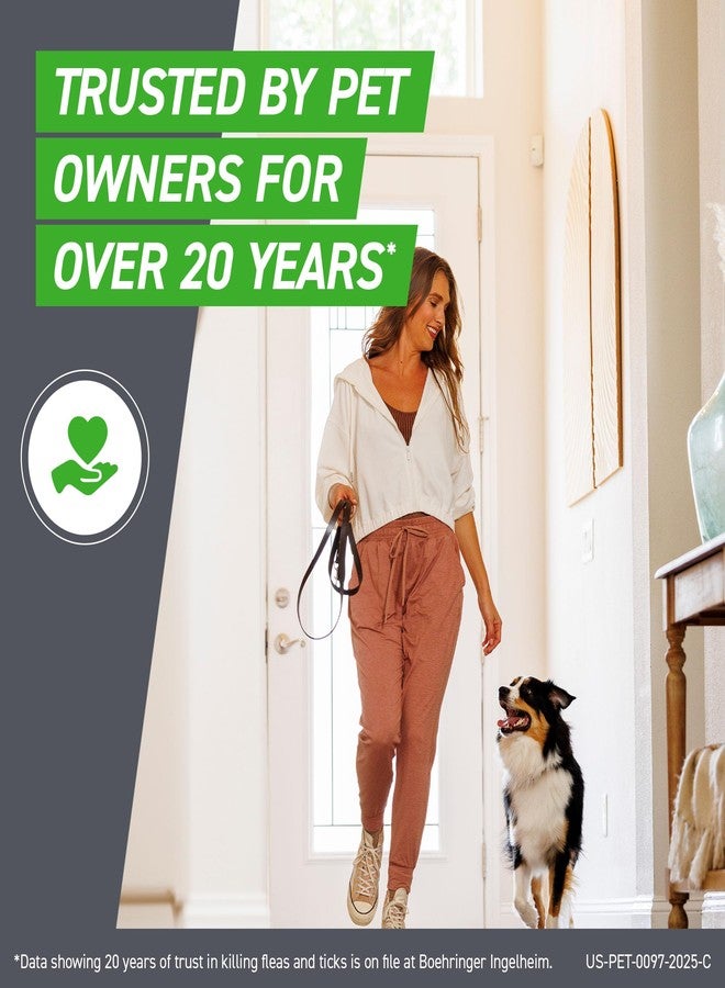 FRONTLINE Plus Flea and Tick Treatment for Medium Dogs Up to 23 to 44 lbs. 3 Treatments - Image 4