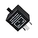 Dogary CF13 LED Flasher Relay 3 Pin Adjustable Relay for Sloving Hyper Blink Flashing Turn Signal and Hazard Warn Problem Plug and Play Flash Frequency Repair Tool Universal for Most Cars Black - Image 2