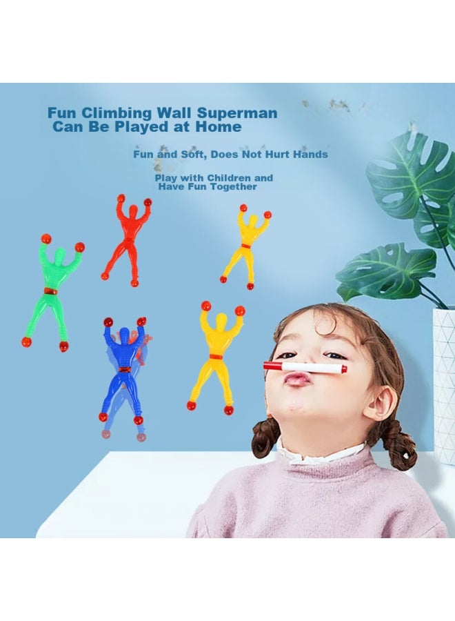 Murcia Wall-climbing Spider-man, Wall-climbing And Backflipping Spider-man, Unpacking Tool, Sticky Little Person Toy For Children, Boys And Girls - Image 4