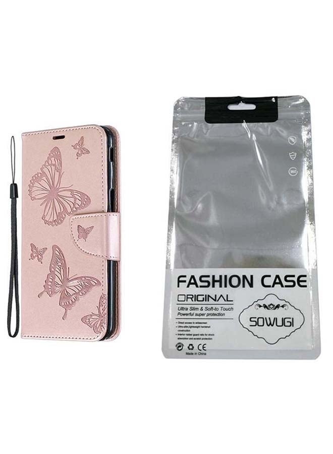 Flip Case Cover For Samsung Galaxy A50 Pink