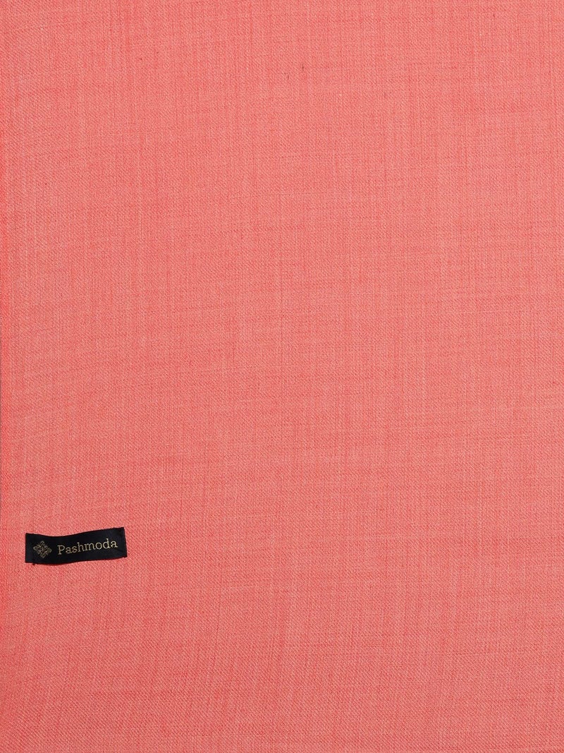 Pashmoda Women Dastaan Solid Shawl (Size : 101X203 CM) - Image 3