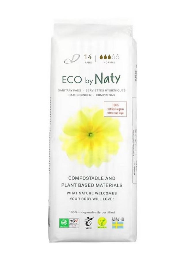 Naty Sanitary Pads Normal 14 Pads  - Image 1