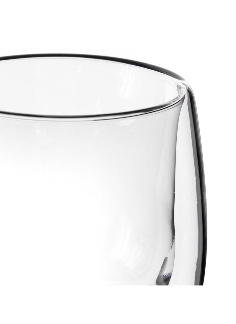 2-Pack Double Wall Glass Coffee Tea Mug with Handle, Insulated Layer  Made of Clear Borosilicate Glass  Perfect for Cappuccino Tea Latte Espresso Hot Beverage Microwave Safe (300ml 2pcs) - pzsku/Z8997929F3DF6C032071FZ/45/_/1696933560/6c5d2df8-afc0-4182-a01d-e9f96c585bbd