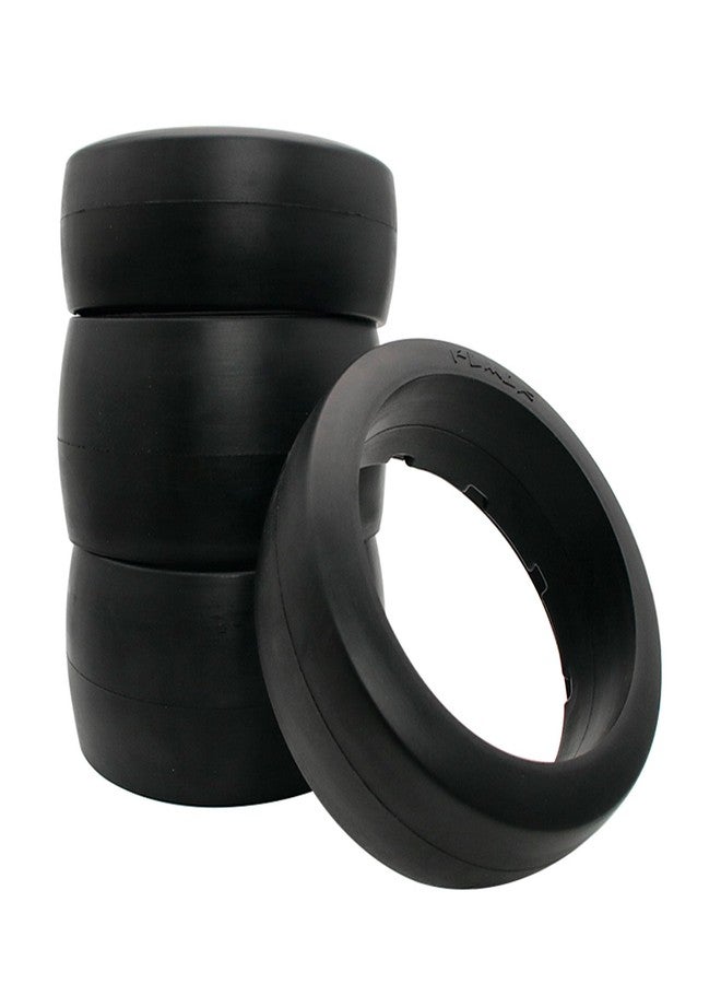 FLMLF Upgrade Front and Rear Inner Foam Inserts for 1/5 HPI ROFUN BAHA KM ROVAN Baja 5B Rc Car Wheel Tire Parts 4pcs/Set Black - Image 4