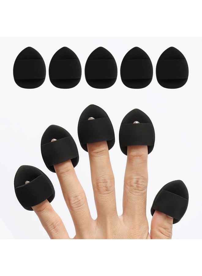 إسفنجات مكياج على شكل بيضة بلون البرقوق الوردي، غير سامة، لمزج أساس المكياج. - Image 3