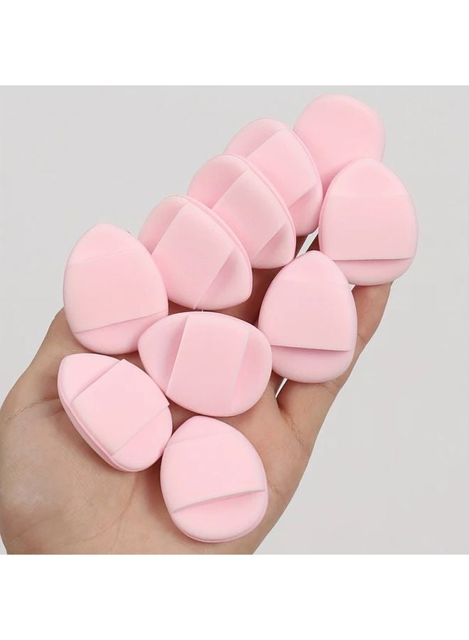 إسفنجات مكياج على شكل بيضة بلون البرقوق الوردي، غير سامة، لمزج أساس المكياج. - Image 4