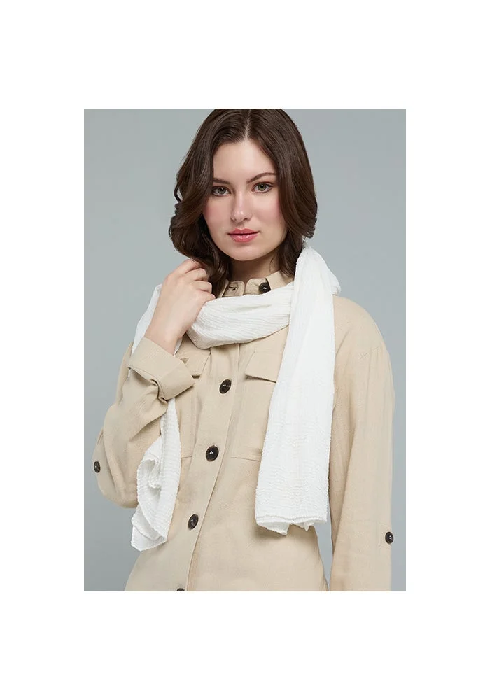 R&b  Textured Scarf, 180X85cm for Women | Best Price UAE