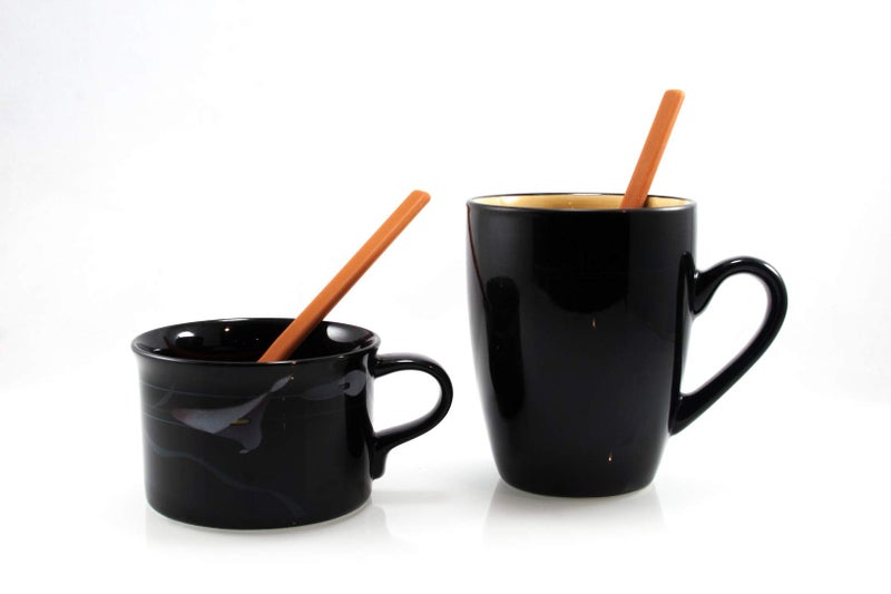 Honey Bear Kitchen Silicone Stirring Spoon (Set of 2, Honey Bear Brown) for Coffee & Tea - Image 2