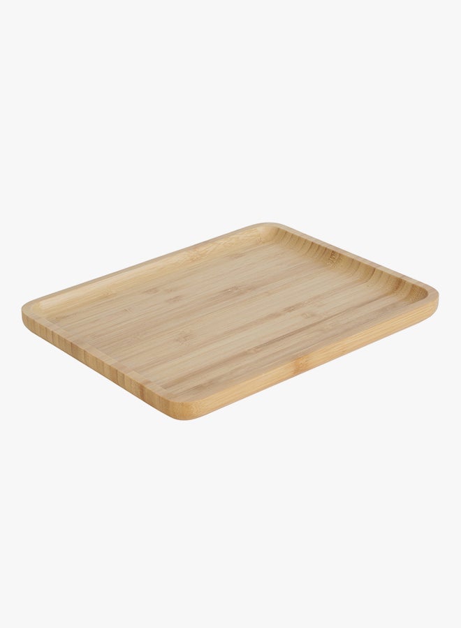 Wooden Serving Tray Beige 28centimeter  - Image 4