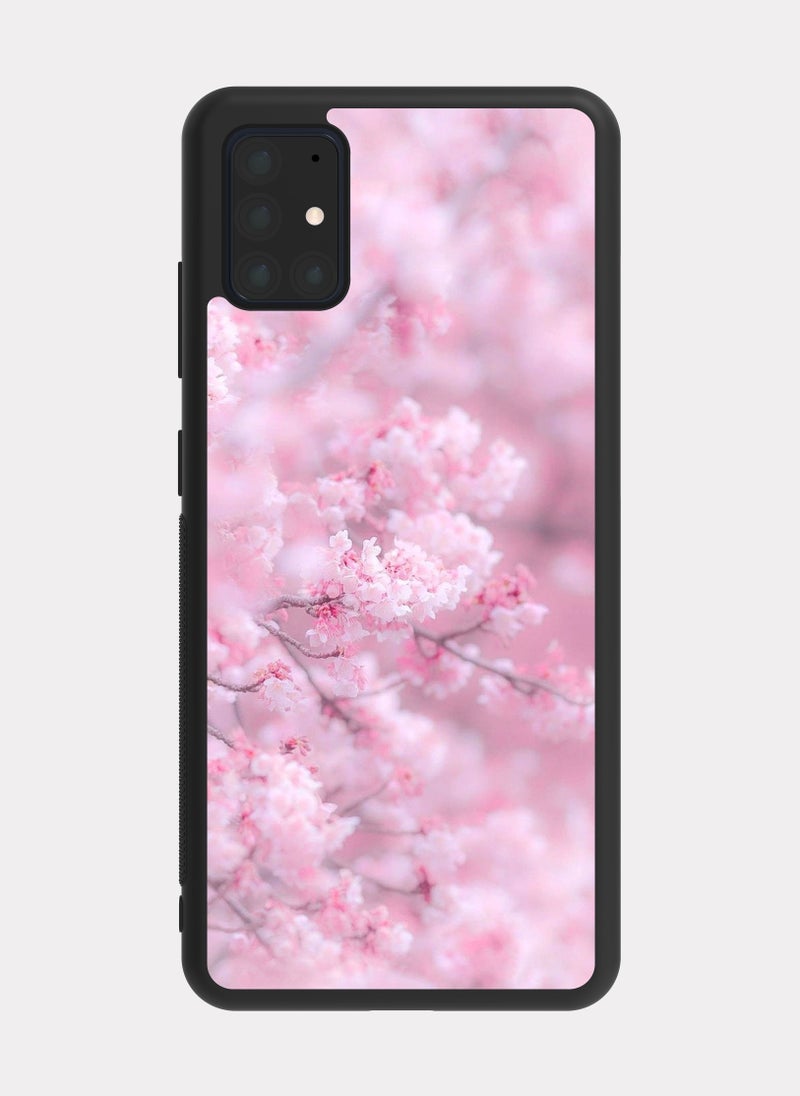 PXLAAT Samsung Galaxy A51 case cover Cherry Blossoms - Image 1