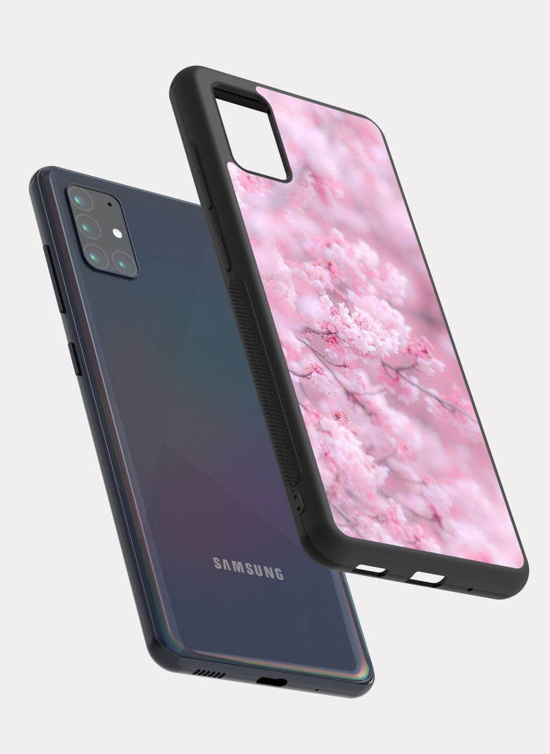 PXLAAT Samsung Galaxy A51 case cover Cherry Blossoms - Image 2