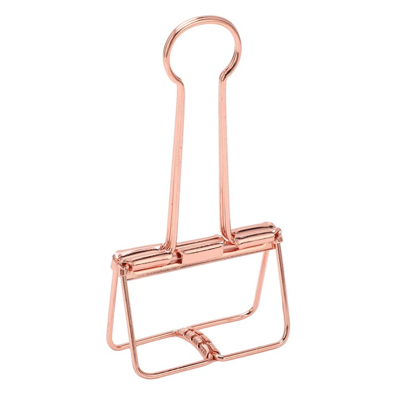 Purple Metal Wire Clips 30Pcs Strong Hollow Clamps For Home Office School Wide Application - Image 3