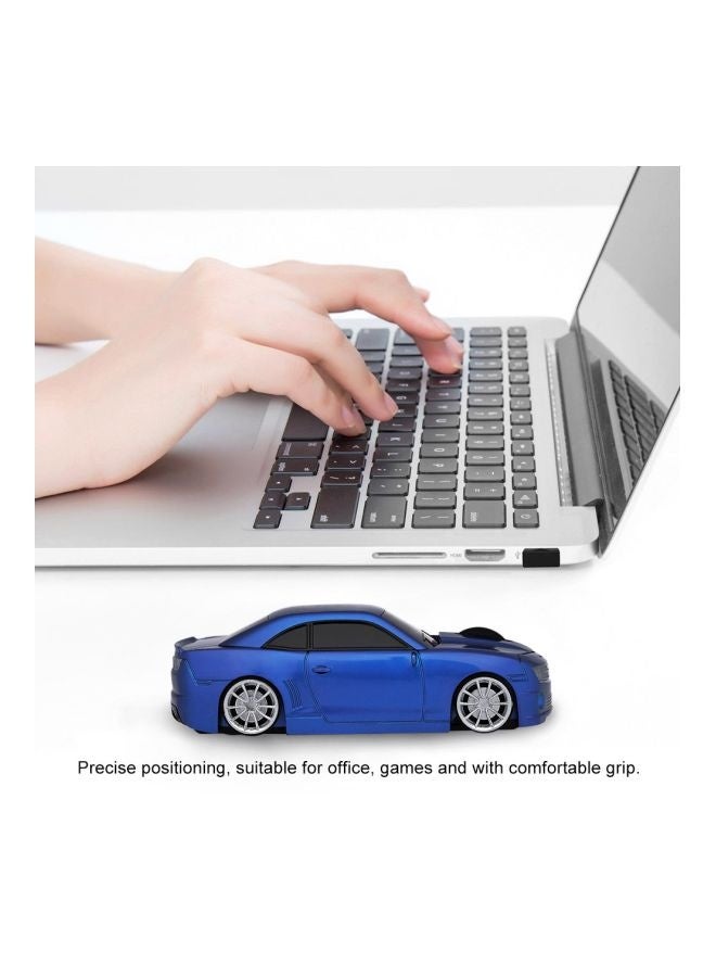 Loquat LED Car Shaped Mouse Blue - Image 4