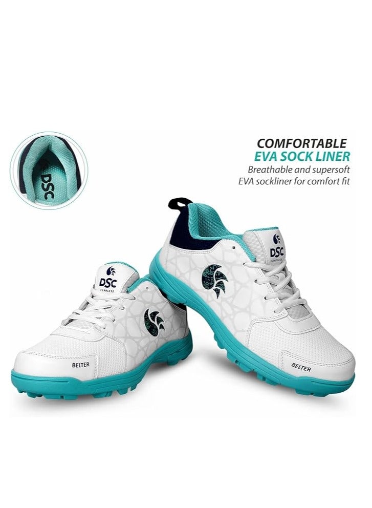 DSC Belter Cricket Shoes for Men & Boys | Material: Mesh | Super Lightweight & Comfortable Cricket Shoes | Superior Grip - Image 3