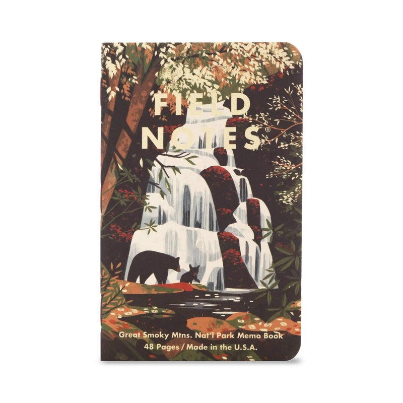 Field Notes: National Parks Series (Series C - Rocky Mountain, Great Smoky Mountains, Yellowstone) - Graph Paper Memo Book 3-Pack - 3.5 x 5.5 Inch - Image 3