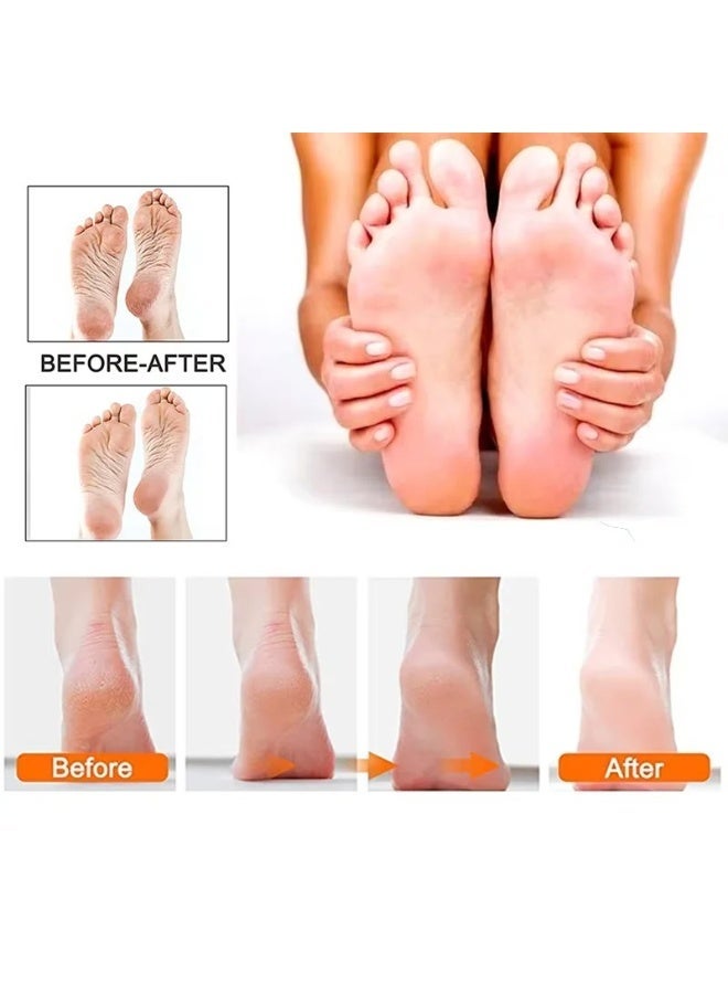 Rechargeable Pedicure Tool for Dead Skin Remover | Foot Roller for Dead Skin and Hard Skin Removal | Foot Care | Pedicure for Cracked Skin, Foot Exfoliating Roller - Image 5