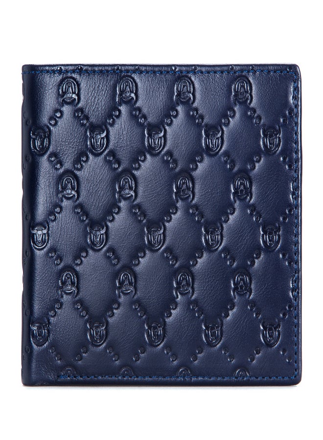 BULLCAPTAIN Vintage Cow Leather Bifold Wallet Card Holder Wallet Purse Gift for Men - Image 5