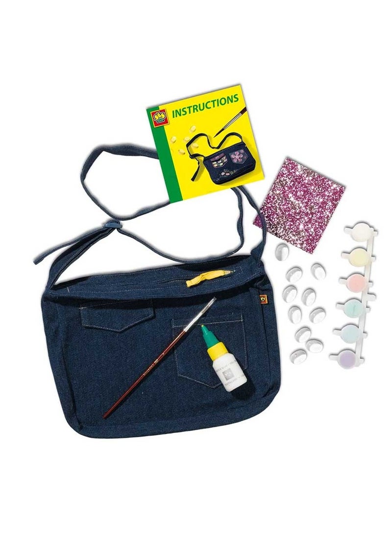 SES Creative -  Denim Hand Bag to Decorate - Image 3