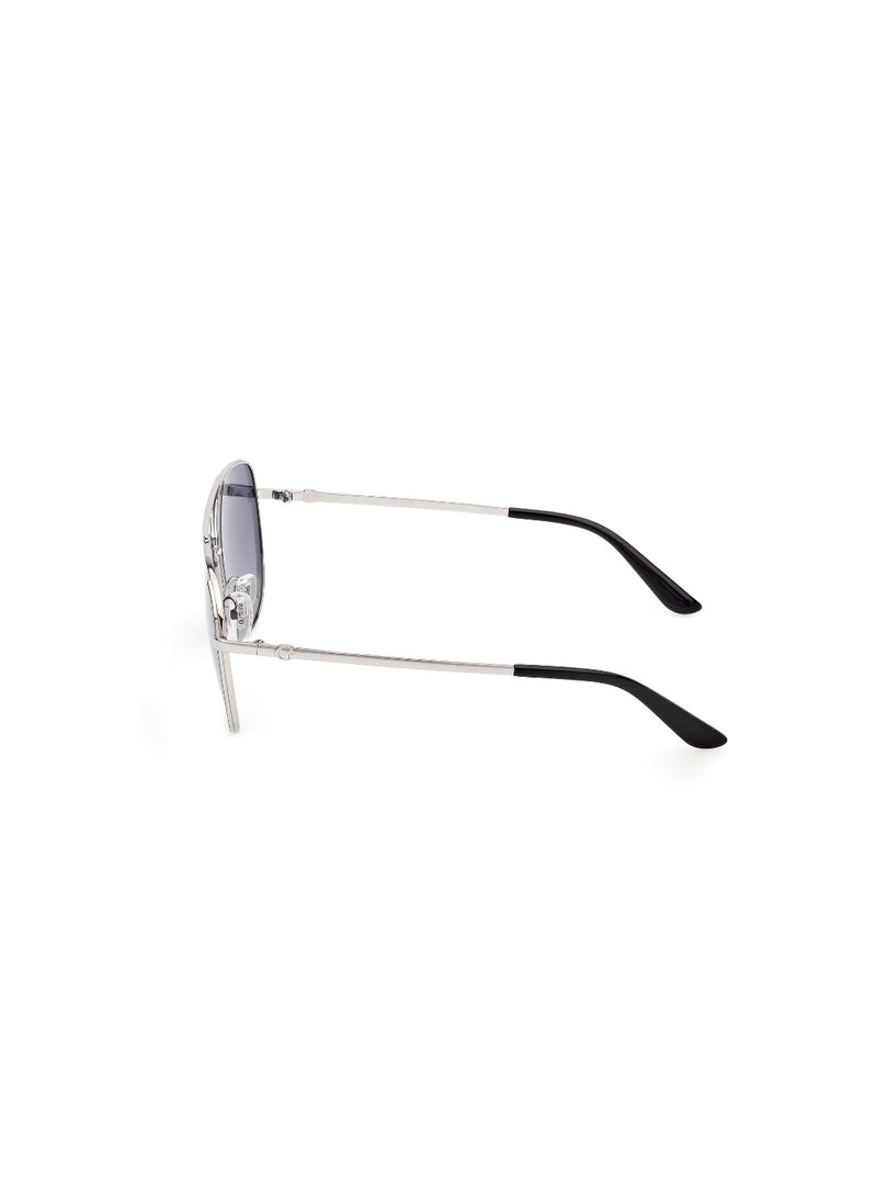 GUESS FULL RIM FEMALE PILOT SILVER METAL SUNGLASSES - Image 2